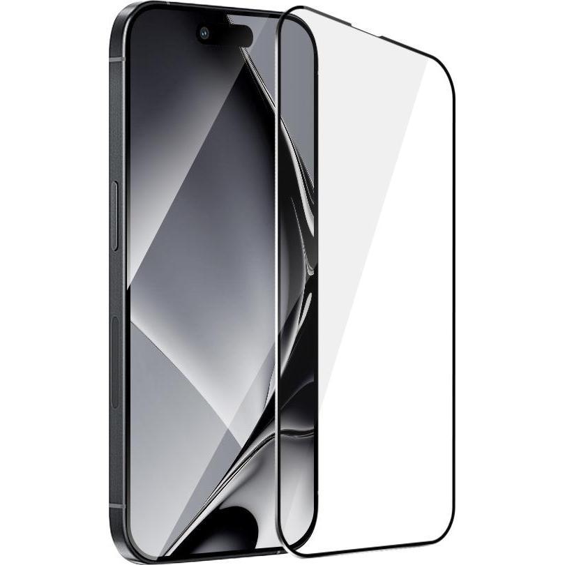 Thumbnail - OEM Gehärteter Glasmetallrahmen für iPhone 15 Pro Max 6,7" schwarzer Rahmen, Mobilgerät Ersatzteile, Schwarz