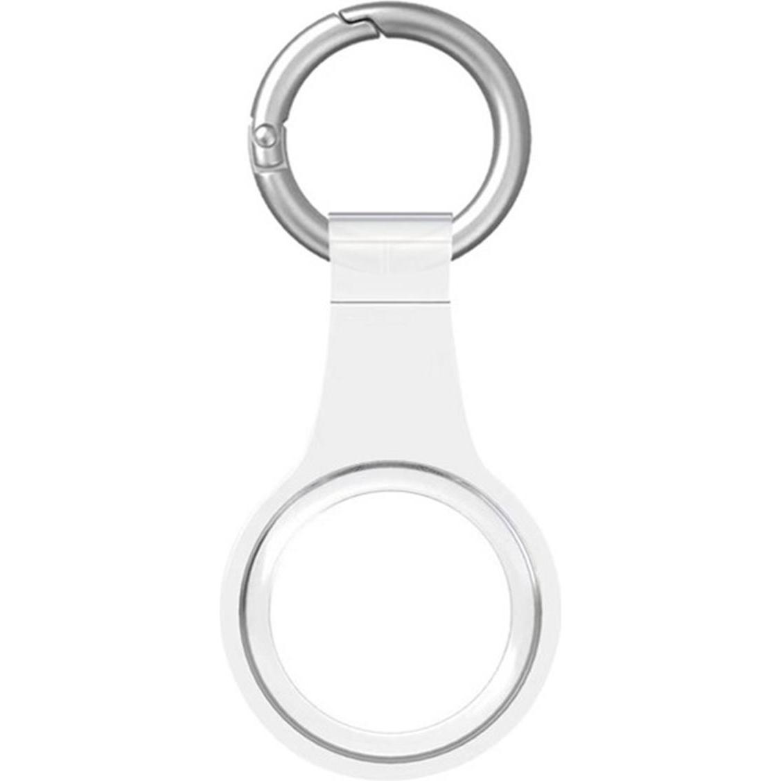 Muvit Per Cambiare Airtag Portachiavi In Tpu Trasparente, Accessori per tracker, Trasparente