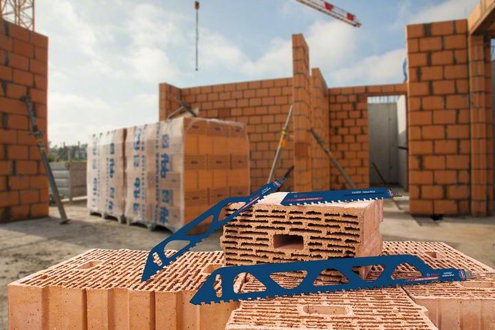 Produktbild Bosch Professional Zubehör EXPERT ‘Hollow Brick’ S 1543 HM Säbelsägeblatt, 10 Stück