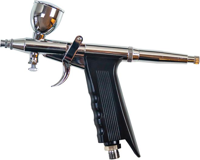 Actual product image miniSchoggi Airbrush gun set for chocolate and cocoa butter