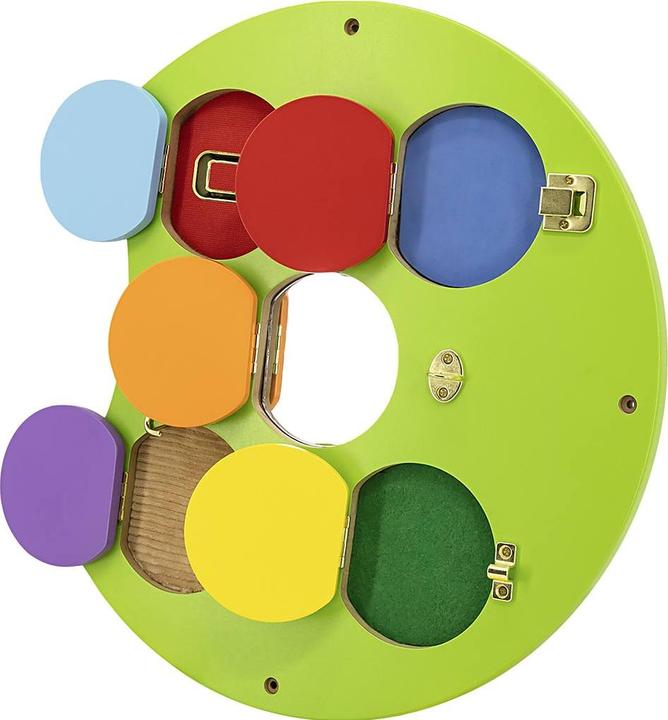 Viga Toys - Houten - Playboard mural - Chenille - Longueur 185cm