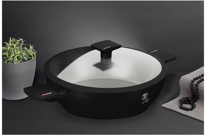 Immagine prodotto BerlingerHaus Casseruola bassa Monaco Collection con coperchio Ø 28 cm (28 cm, Pentola, Alluminio)