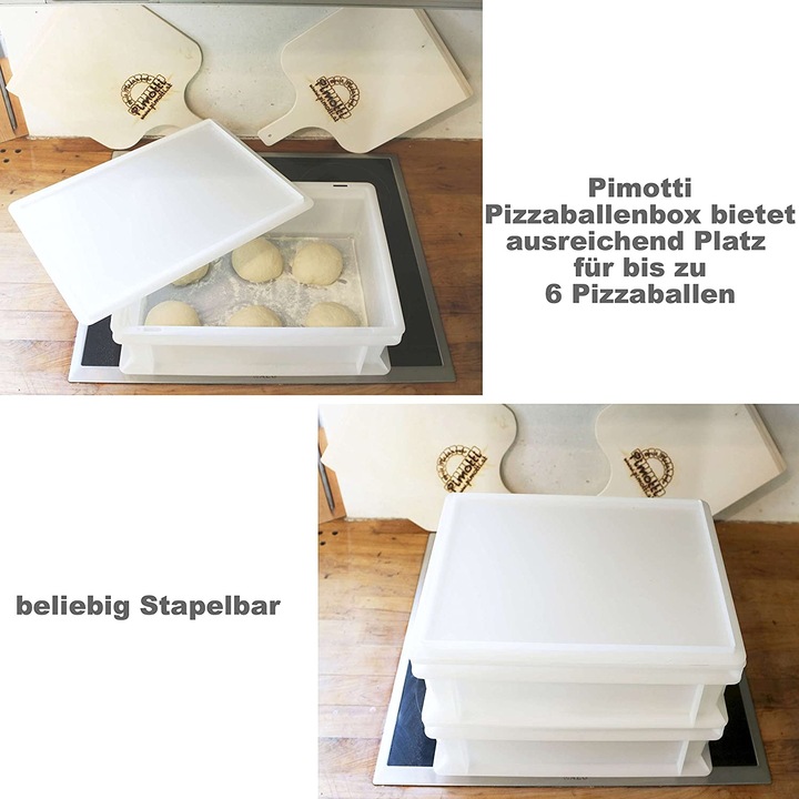 Produktbild Pimotti Pizzaballenbox mit Deckel