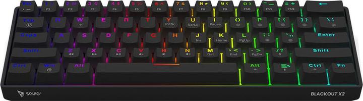 Actual product image Savio Blackout X2 Brown (Eng. Int., Cable)