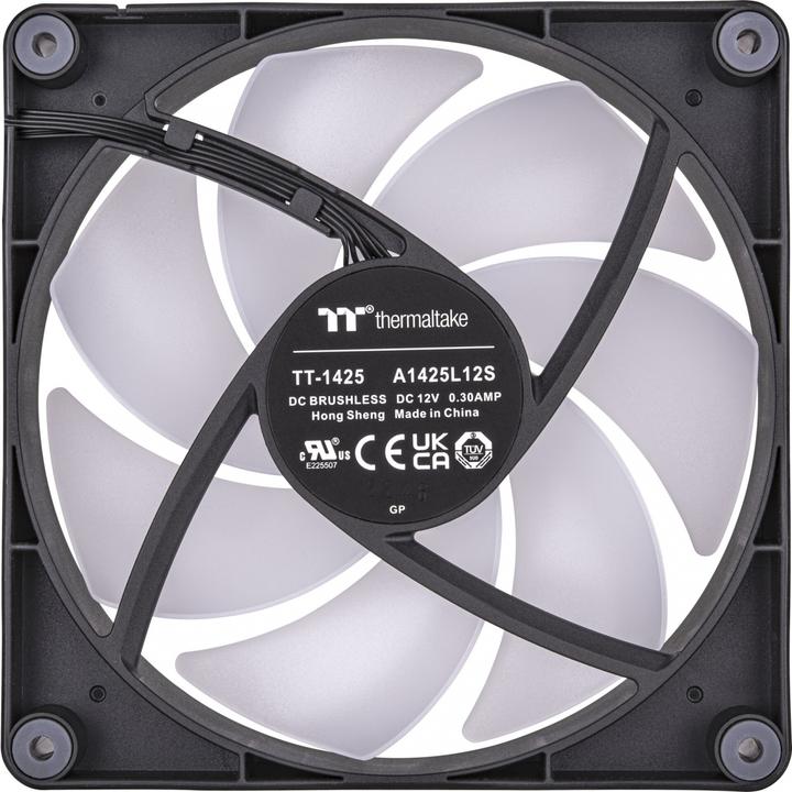 Actual product image Thermaltake TT CT140 ARGB Sync PC Cooling Fan 2 Pack CL-F150-PL14SW-A (140 mm, 2 x)