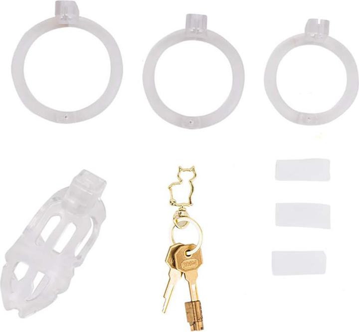 Produktbild Sevanda Plastic Penis Chastity Cage - Transparent
