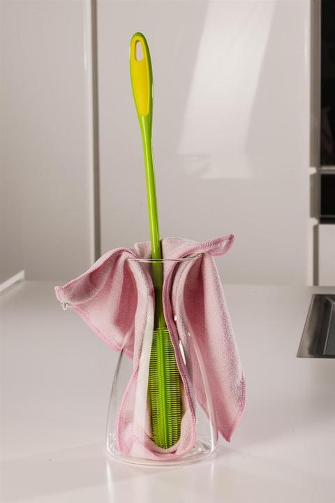 Immagine prodotto Kochblume Flaschenbürste Slim rot