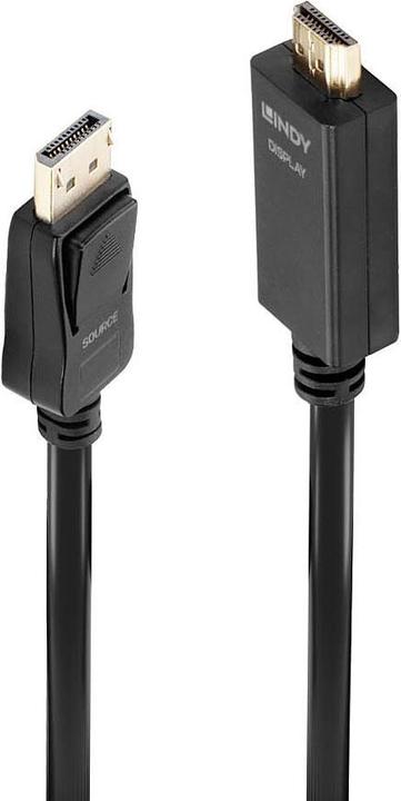 Lindy DisplayPort — HDMI (Typ A) (0.50 m, HDMI, DisplayPort)