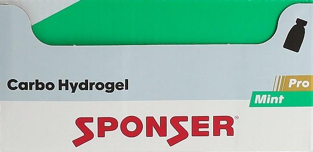 Actual product image Sponser Carbo Hydrogel Mint (Mint, 20 pcs., 1200 g)