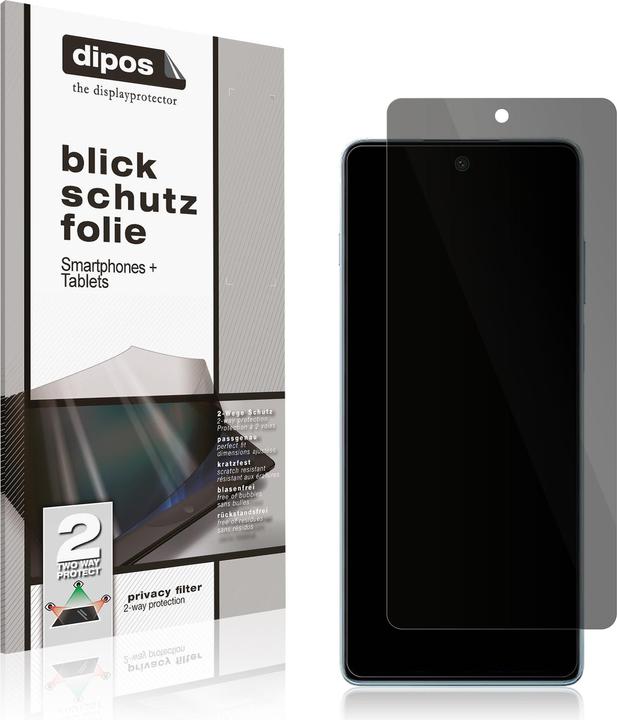 Dipos Blickschutzfolie 2-Way Anti-Shock (2 Stück, Motorola Moto Edge S30)