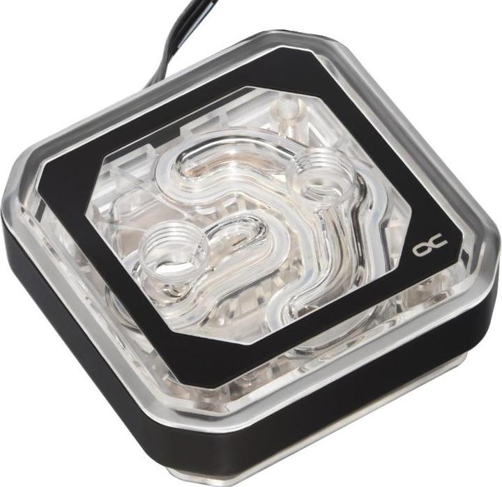 Actual product image Alphacool Ice Block XPX Aurora CPU - Plexi Black Digital RGB