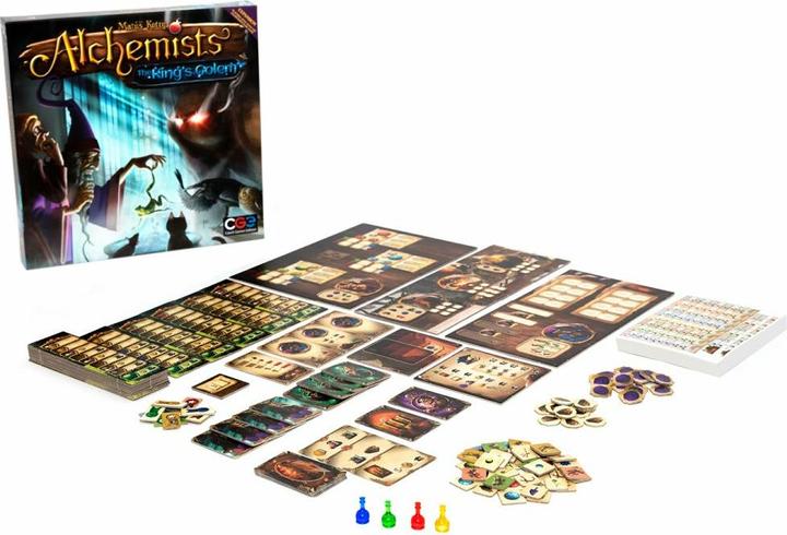 Actual product image Czech games edition Kennerspiel The Alchemists: Golem of the King (German, 2 - 4 Players)