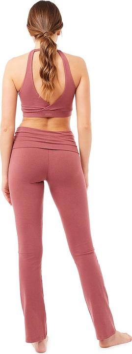 Actual product image Mandala Yoga Pants Classic Rolldown Black