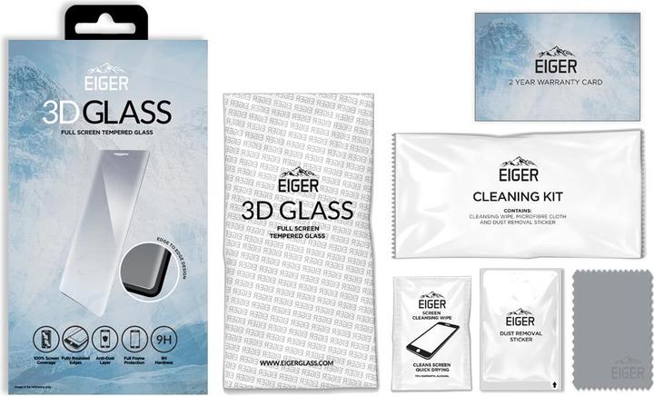Produktbild Eiger Mountain Glass Clear Edge (1 Stück, Nokia 8)