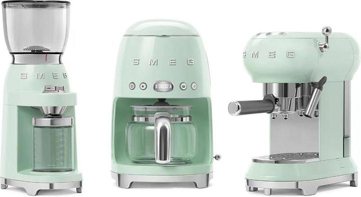 Immagine prodotto Smeg CGF11PGEU stile anni '50, corpo in alluminio pressofuso, laccato, verde pastello