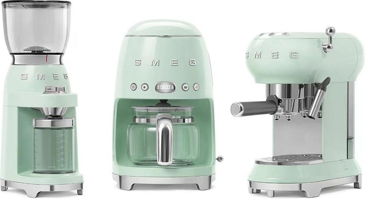 Produktbild Smeg CGF11PGEU 50's Style, Aluminium-Druckgussgehäuse, lackiert, pastellgrün