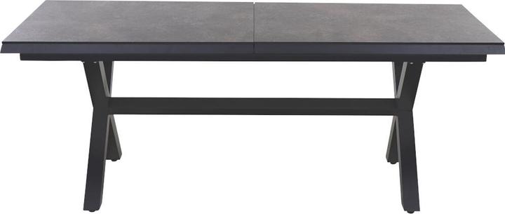 Produktbild Siena Garden Sincro Ausziehtisch 200/260x100cm matt anthrazit / HPL titan (200 x 100 x 77 cm)