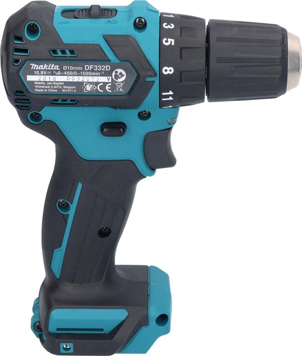 Produktbild Makita DF 332 DZK Akku Bohrschrauber 12 V max. 35 Nm Brushless + Koffer - ohne Akku, ohne Ladegerät