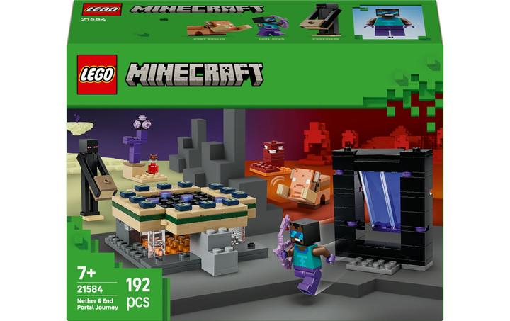 Actual product image LEGO Reise durch Nether und Endportal (21584, LEGO Minecraft)