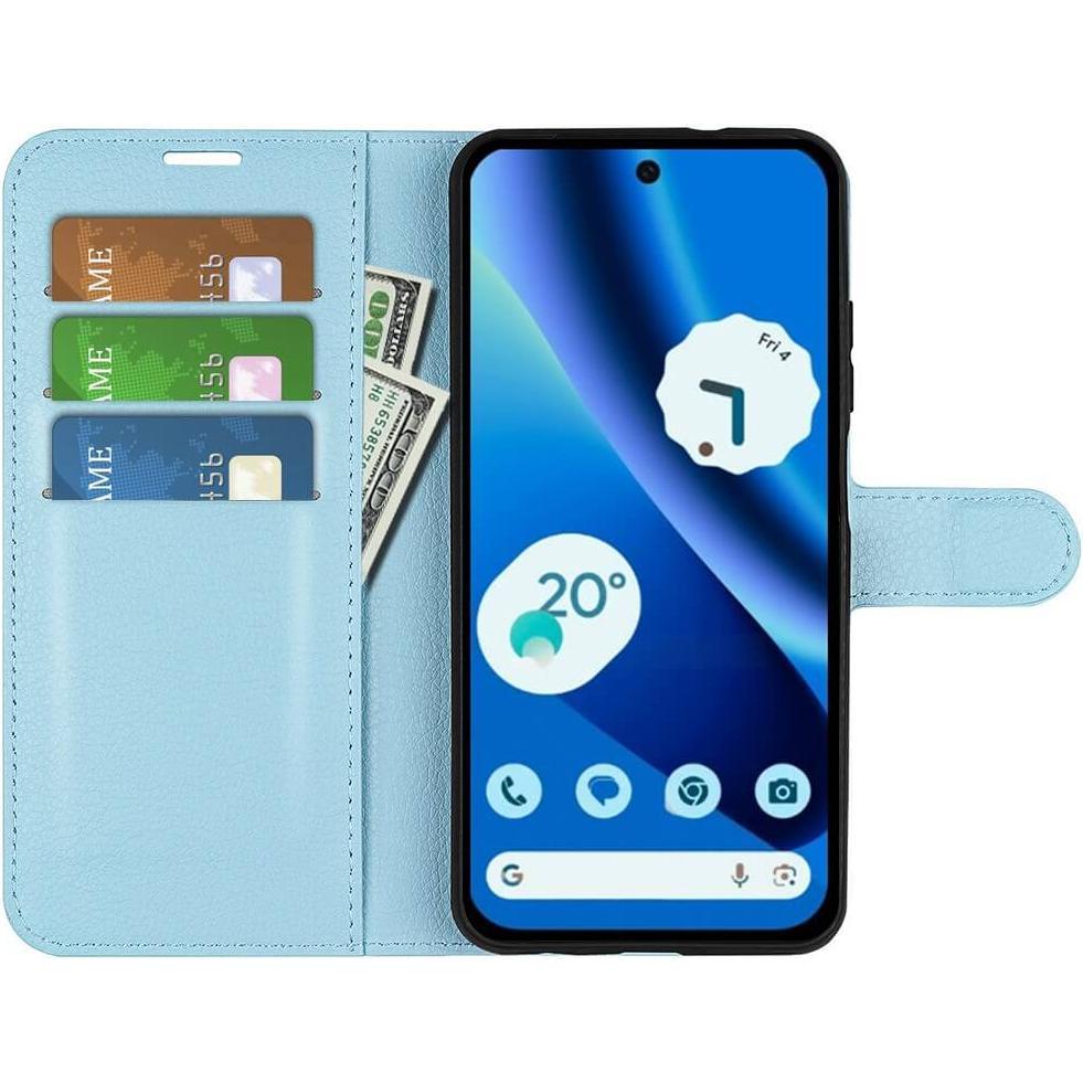 Cover-Discount Google Pixel 10a - Leder Etui Hülle (Google Pixel 10a), Cover smartphone, Blu
