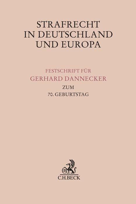 Actual product image Festschrift für Prof. Dr. Gerhard Danne (German, C.H.Beck, 1st edition (24 January 2023), 2023)