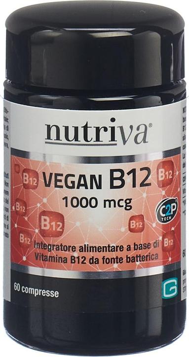 Nutriva Vegan B12 (neu) Tabl (60 Stück, Tabletten, 163 g)