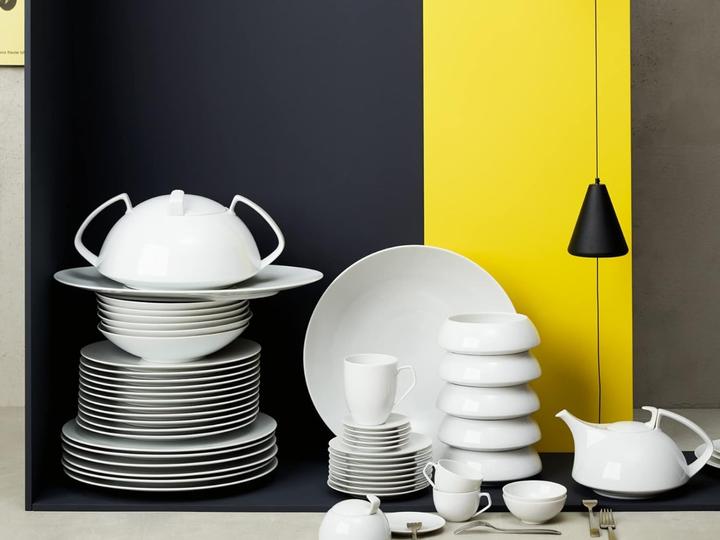 Image du produit Rosenthal Théière 6 personnes/4 pcs - TAC Gropius Blanc (1.35 l)