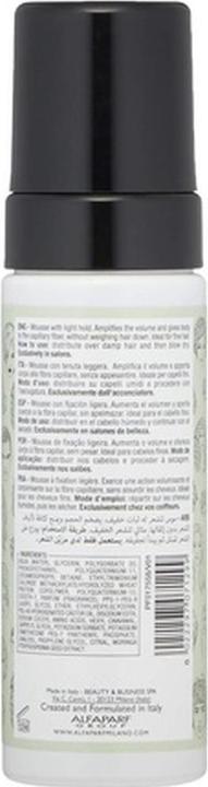 Actual product image Alfaparf Style Stories Volume Mousse (125 ml, Volume foam)