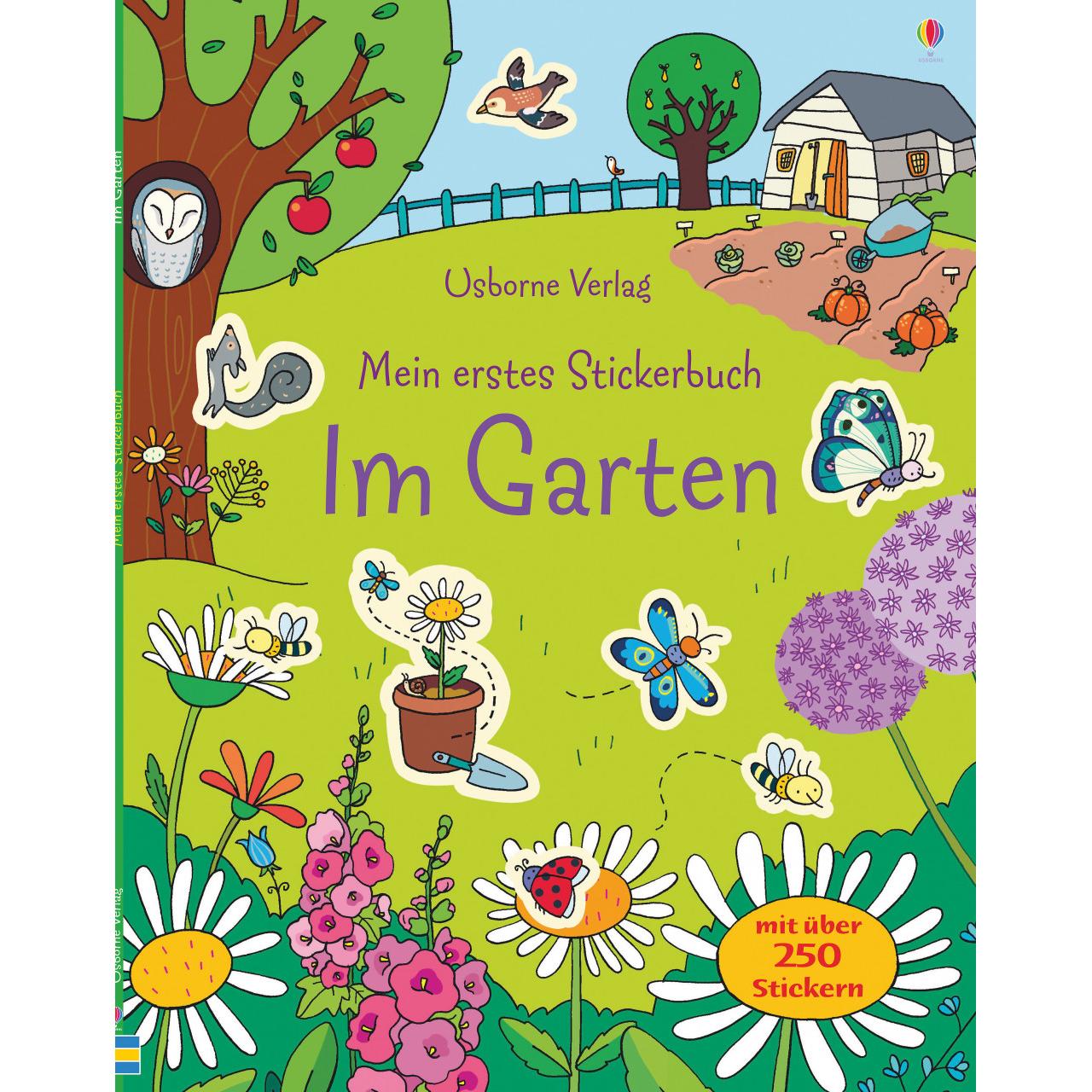 Usborne Publishing, Sticker, Mein erstes Stickerbuch: Im Garten