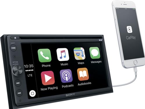 Actual product image Sony Xav-Ax205db (Android car, Apple Carplay)