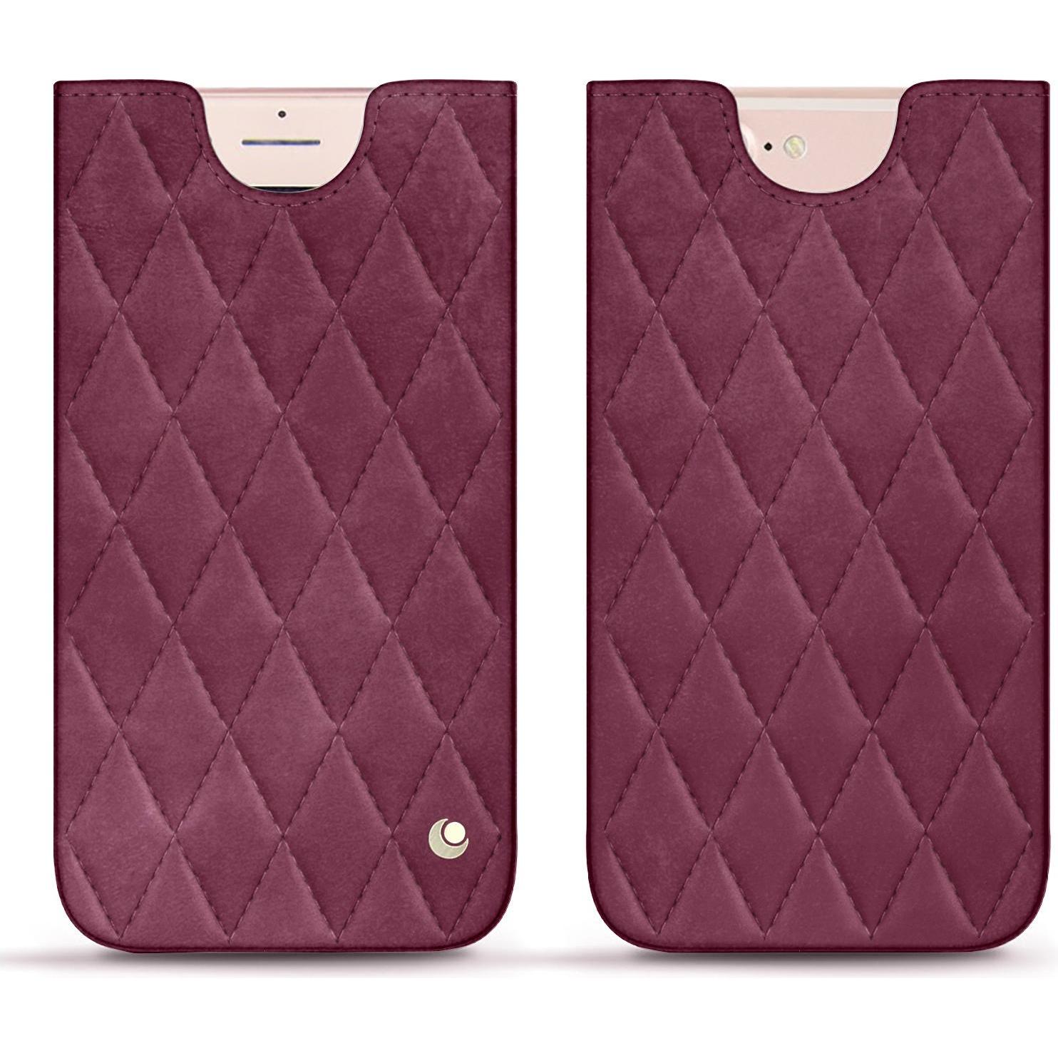 Noreve Lederschutzhülle (Apple iPhone 7 Plus), Smartphone Hülle, Violett