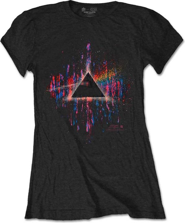 Produktbild Pink Floyd Dark Side of the Moon Pink Splatter (Girlie) (M)