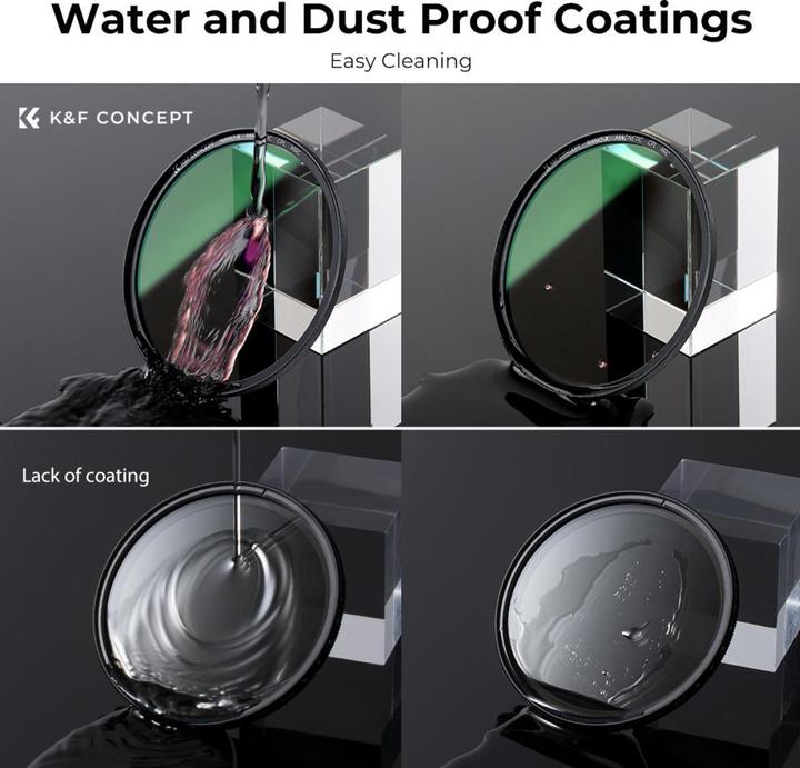Produktbild K&F Concept Concept Magnetic CPL Filter Nano X - 62mm (62 mm)
