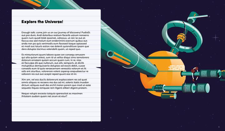 Actual product image Ameri-Siemens:Exploring Space (English, German, Anne Ameri-Siemens, Anton Hallmann, Little Gestalten, 2024)