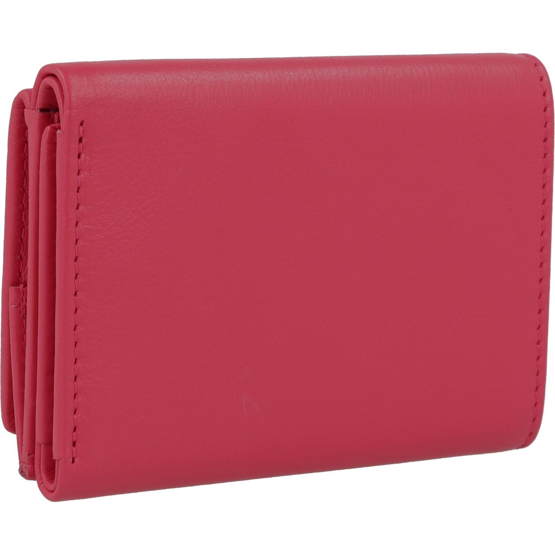 Thumbnail - Dudu, Damen, Portemonnaie, Geldbörse Leder 10 cm, Rosa