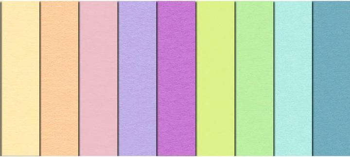 Produktbild Ursus Tonzeichenpapier A4, 20 Blätter à 10 Farben (130 g/m², 20 x)