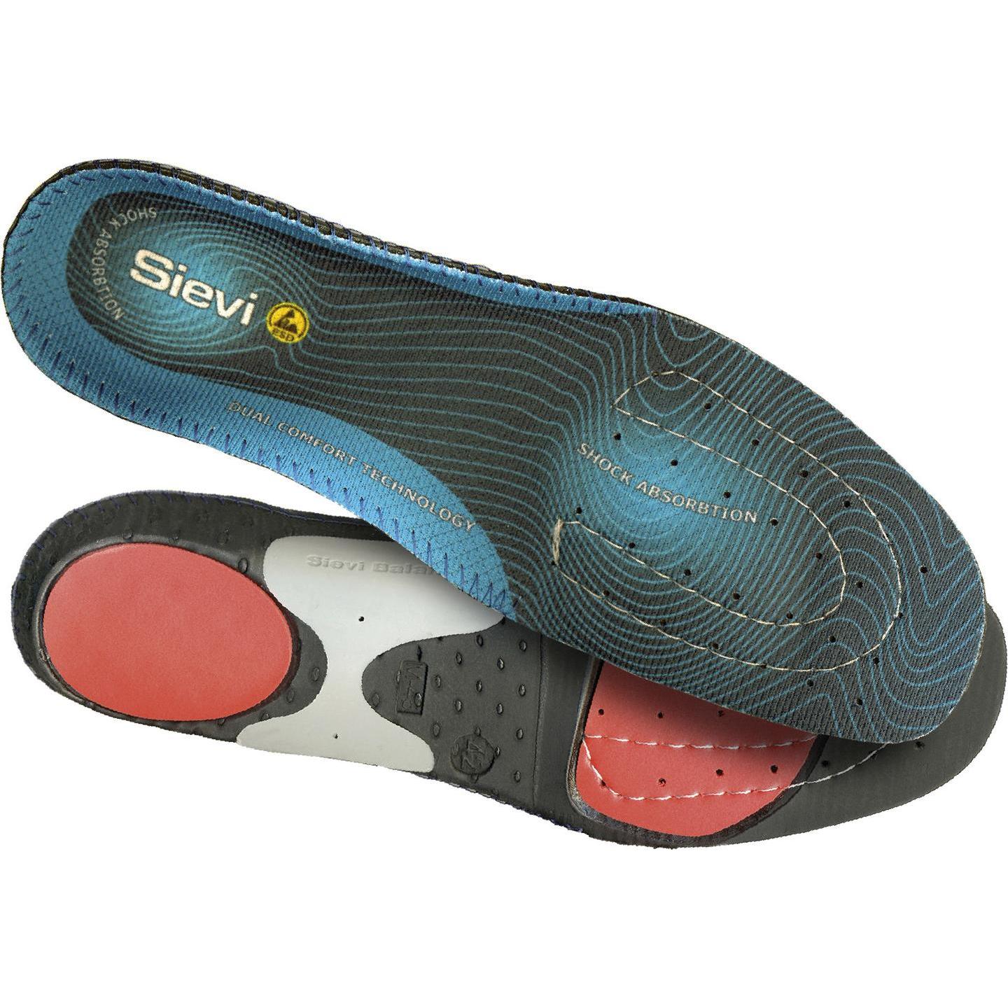 Sievi Dual Comfort Plus: Extra High Arch, Unisex, Vuxen, Komfort-innersula, Multifärg, EUE, 1 styck, Sohlen, Mehrfarbig