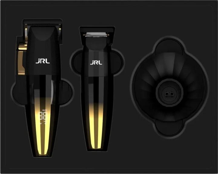 Produktbild JRL Set 2-in-1 Fresh Fade Clipper + Fresh Fade Trimmer with Charging Station gold