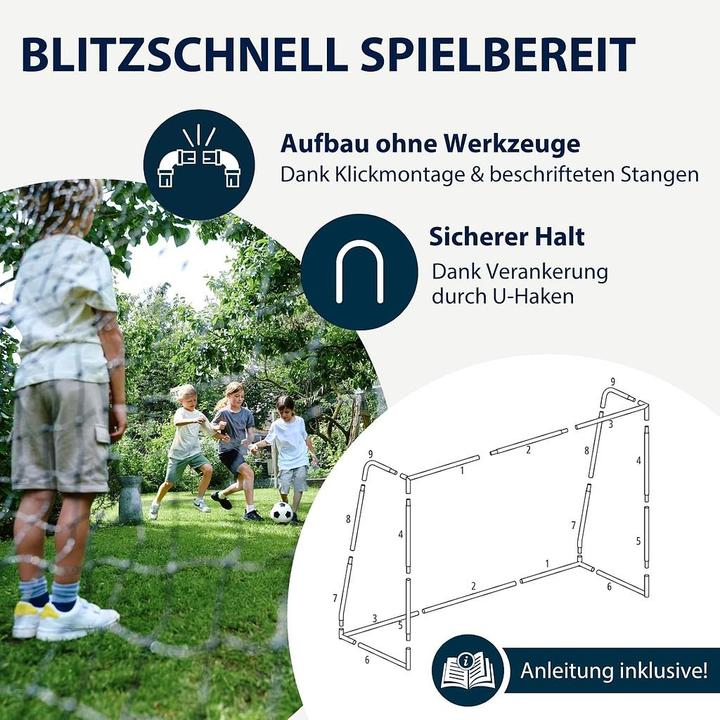 Produktbild Hudora Fussballtor Pro Tect 180