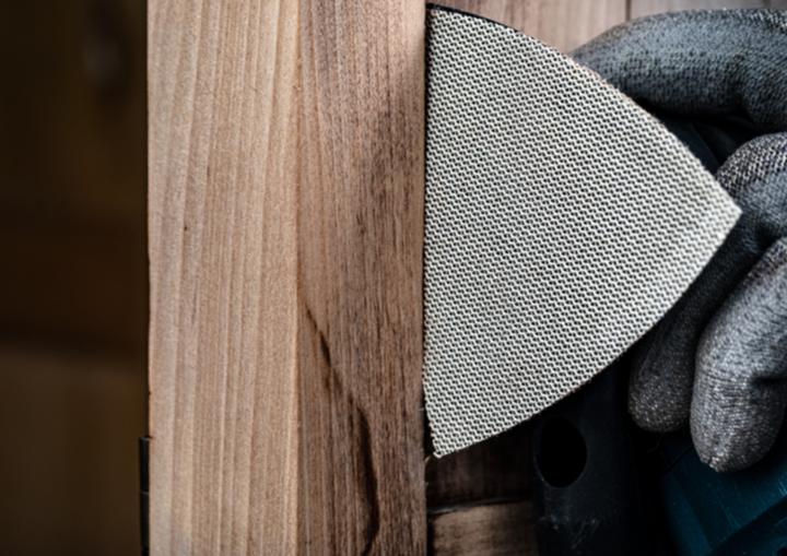 Produktbild Bosch Professional Zubehör EXPERT C470 Schleifpapier für Deltaschleifer, 93 mm, G 100, 5 Stück (100)