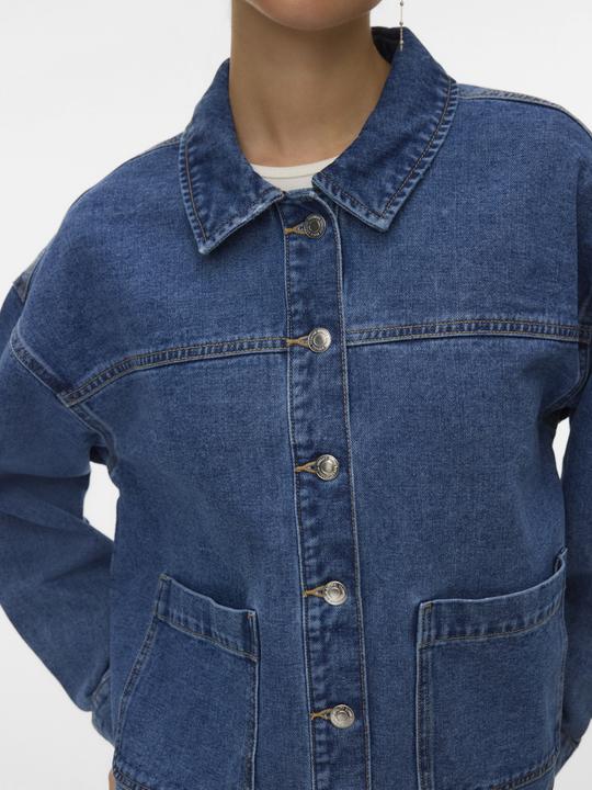 Actual product image Vero Moda Vmjamie Ls Denim Shacket Mix Ga Noos (S)