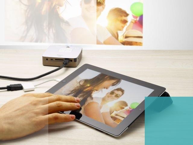 Actual product image Philips Pico Pix PPX3414 (FWVGA, 140 lm)