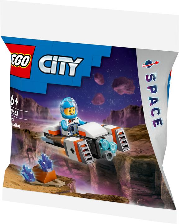 Produktbild LEGO Weltraum-Hoverbike (30663, LEGO City)
