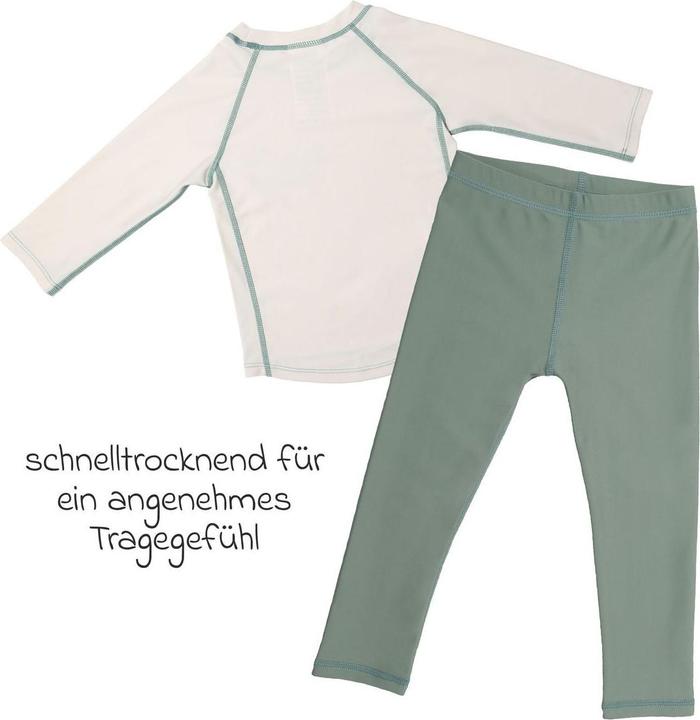 Immagine prodotto La Loona LaLoona Baby-Bademode Bade-Set Shirt & Leggings mit UV-Schutz - (80)