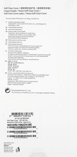 Immagine prodotto Samsung Copertina trasparente morbida (Samsung Galaxy A13)