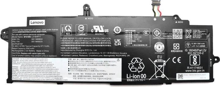 Lenovo BATTERY Internal, 4c 57Wh (4 Zellen)