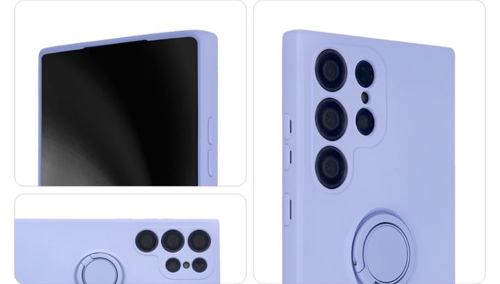 Image du produit Tecto Shield Finger Ring Case for Samsung Galaxy S24 Plus purple (Samsung Galaxy S24+)