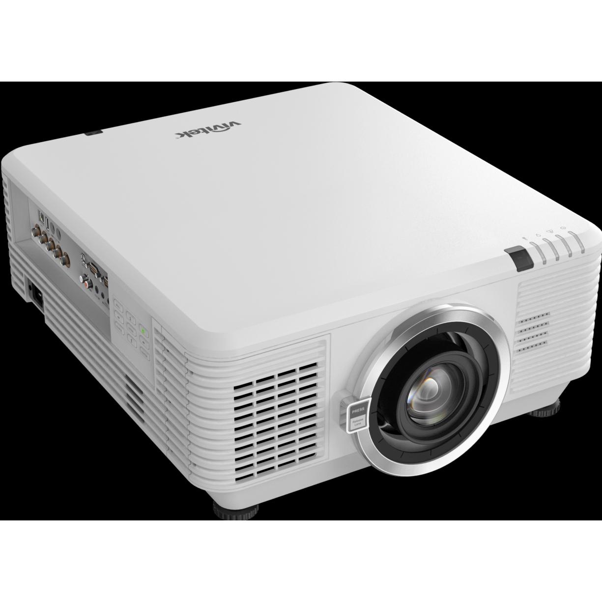 vivitek Projektor DU7099Z-WH WUXGA 1920x1200/7600ANSI/VGA/2xHDMI/DVI (WUXGA, 7600 lm), Beamer, Weiss