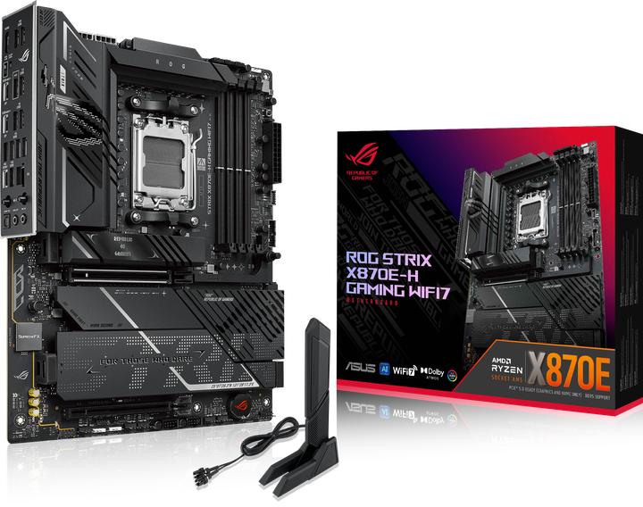 Productafbeelding ASUS ROG Strix X870E-H Gaming WIFI7 (AM5, AMD X870E, ATX)
