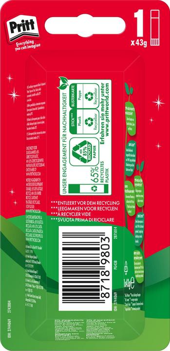 Immagine prodotto Pritt Colla stick 43 g, 1 pezzo
